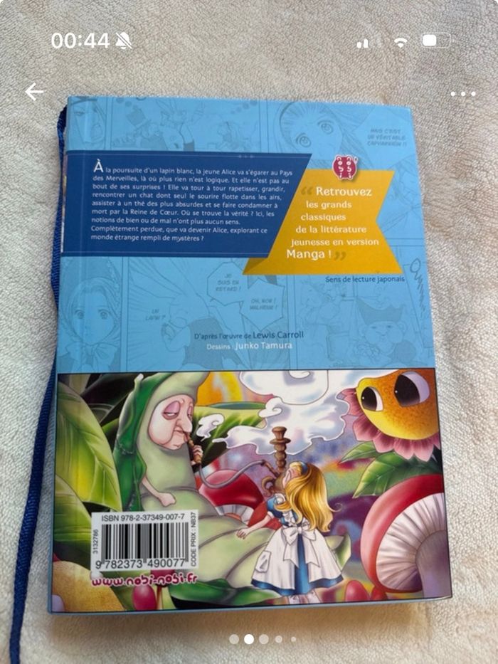 Manga Alice au pays des merveilles - photo numéro 2