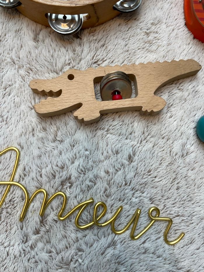 Lot d’instruments de musique en bois - Djeco - photo numéro 4