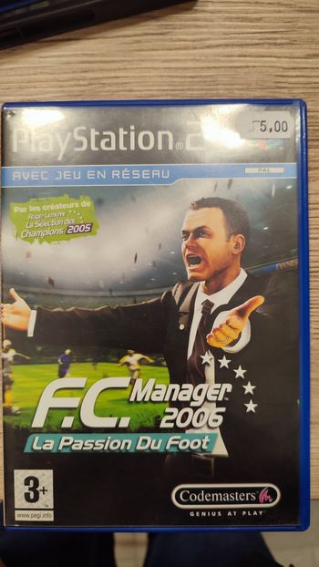 FC manager 2006 ps2