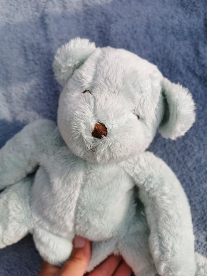 Doudou ours DPAM vert - photo numéro 6