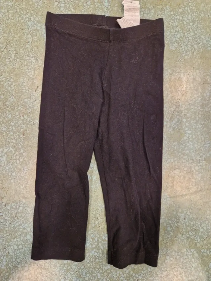 Leggings court 6 ans kiabi noir