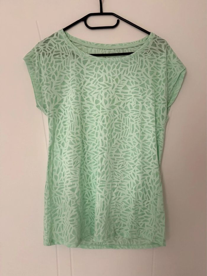 Tee-shirt tropical – Taille M – Camaïeu