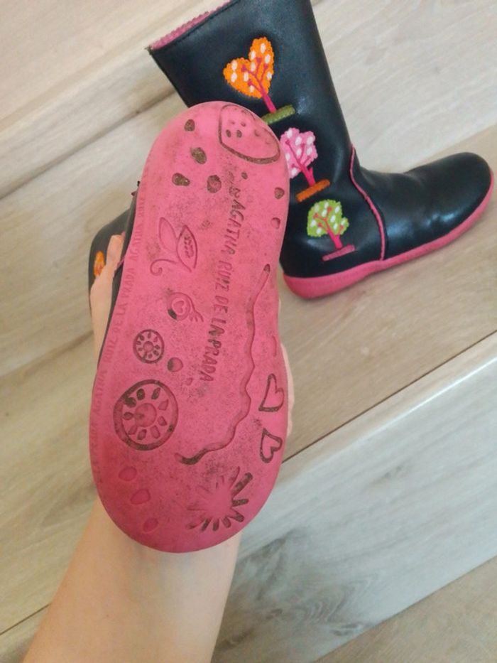 Bottes en cuir Agatha Ruiz de la Prada 23 - photo numéro 7