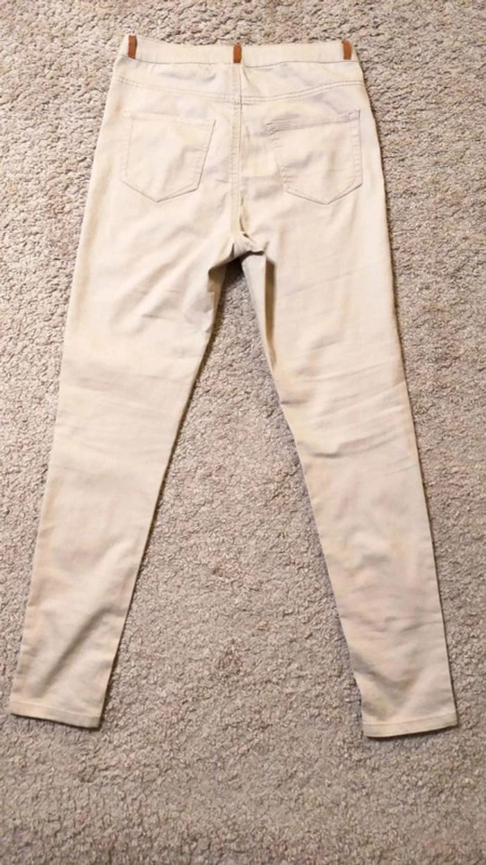Jean Beige LH, femme, Taille 40 - photo numéro 6