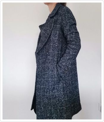 Caban monoprix 36 laine et mohair