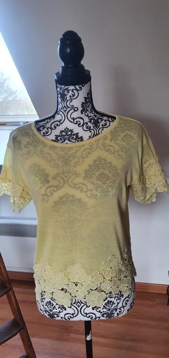 Pull habillé été manches courtes