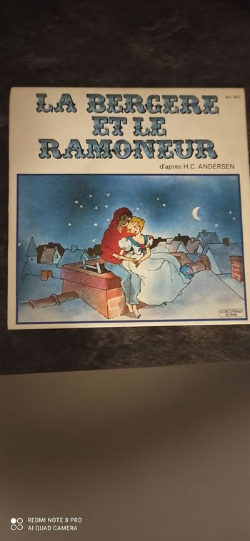 Disque 45 tours la bergère et le ramoneur