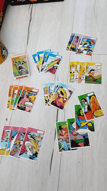 Jeu de cartes des 7 familles Jeu des familles Goldorak 1978