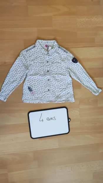 Chemisier taille 4 ans