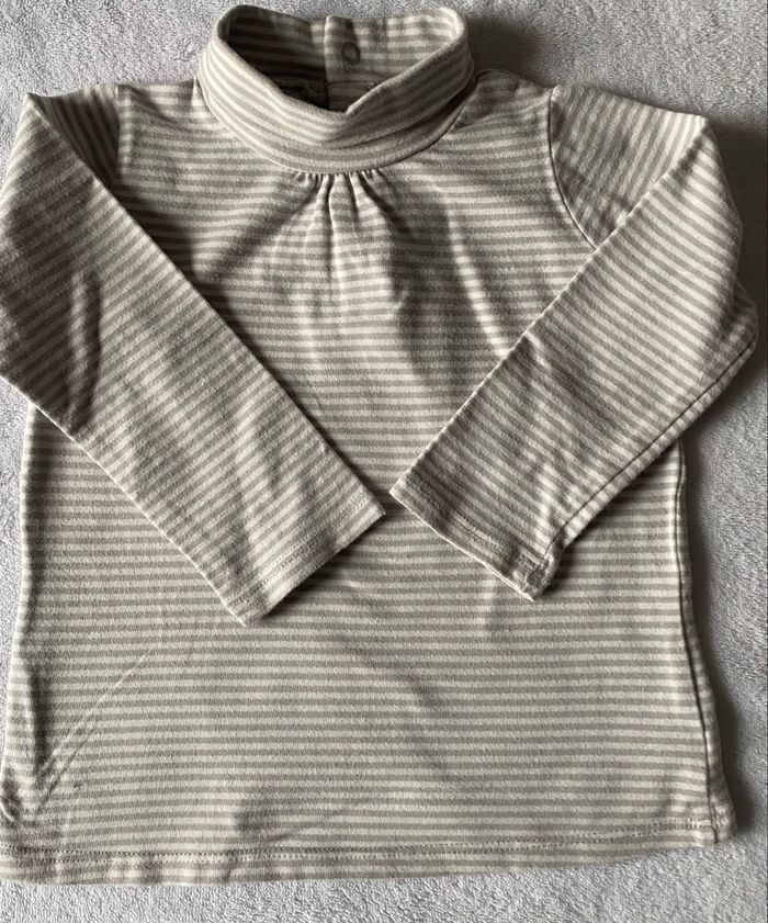 lot de 9 sous-pulls & t-shirts manches longues - 23/24 mois - photo numéro 2