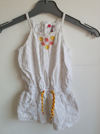 Combi robe short fille 2 ans