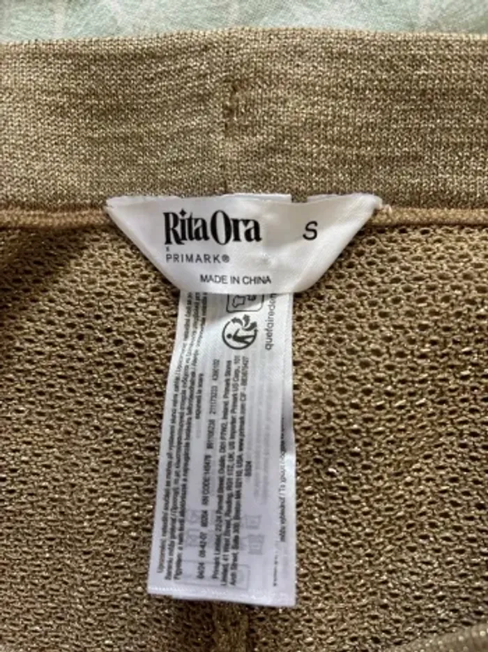 Pantalon de plage dorée en émaille - photo numéro 2
