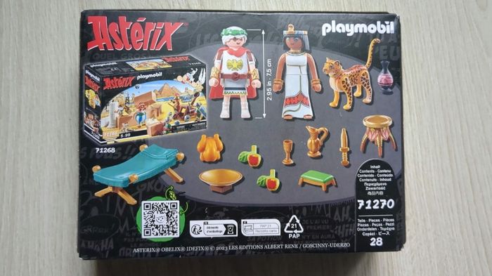 Playmobile 71270 Astérix - César et Cléopâtre - photo numéro 2