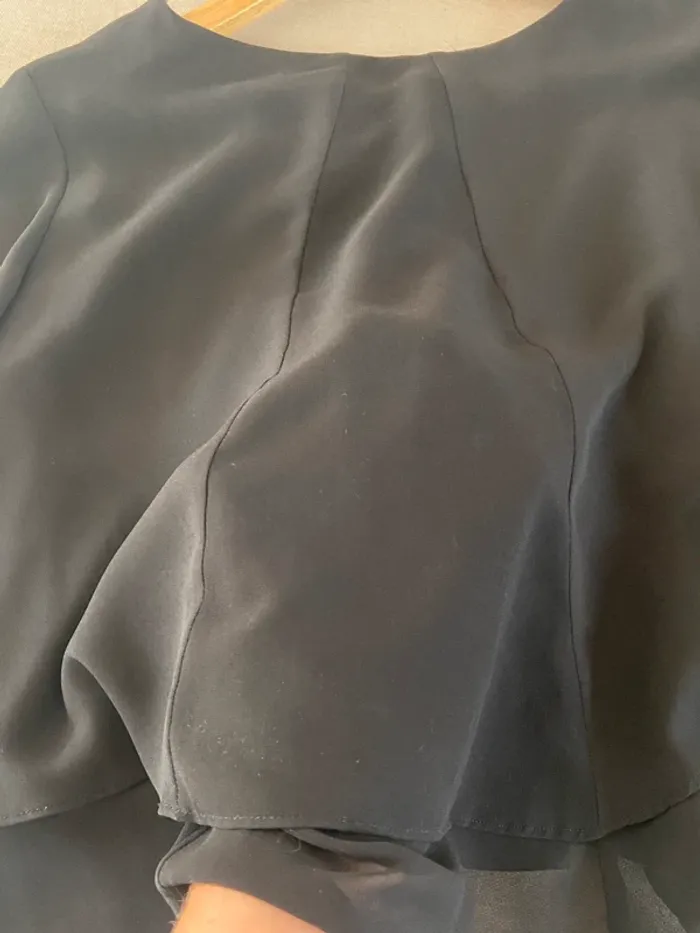 Blouse noire Zara - photo numéro 4