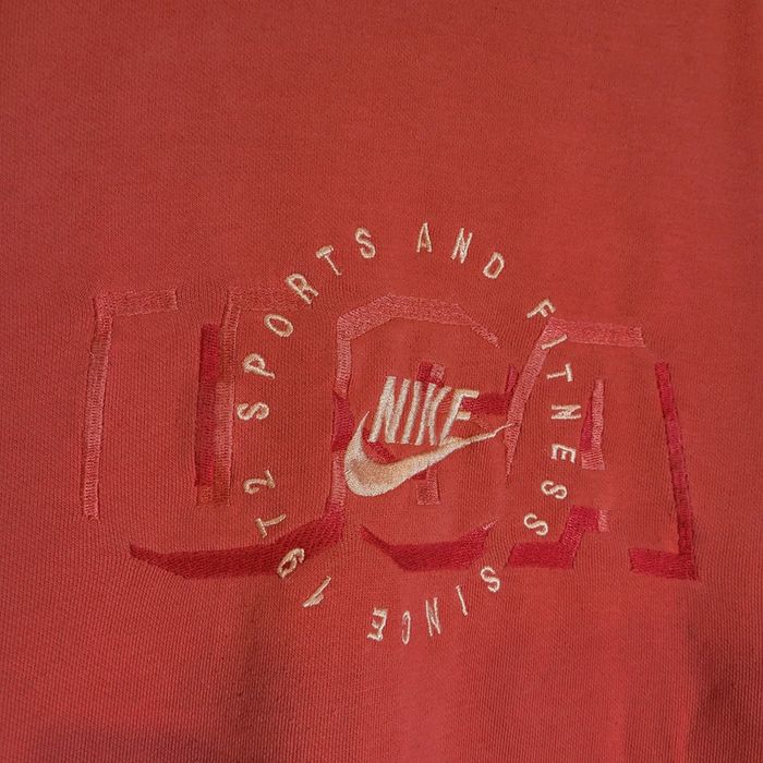 Crewneck  / Sweat  Vintage Nike 90's 🧥 Taille XL - Logo Brodé - photo numéro 2