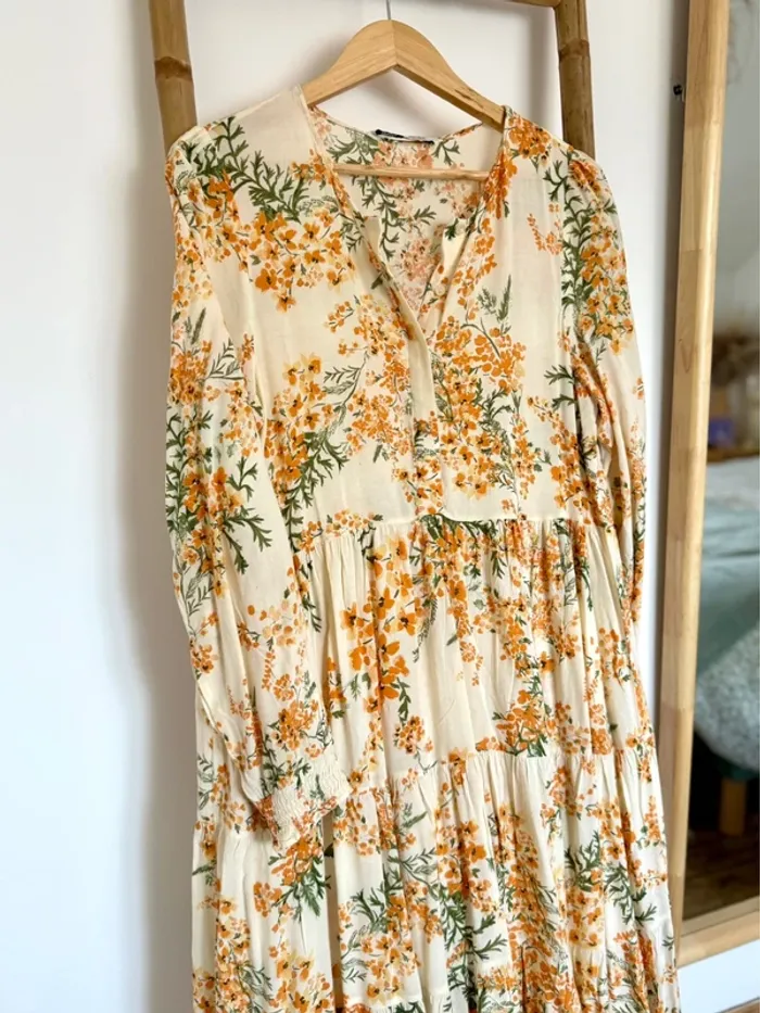 Robe fleurie Zara