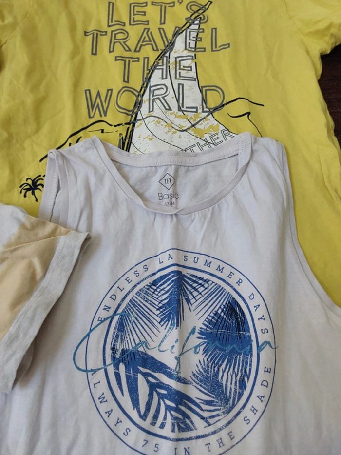 Lot t.shirts manches courtes - photo numéro 3