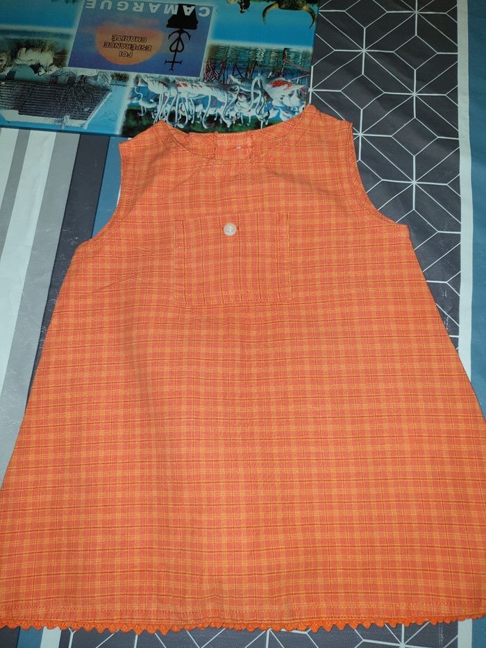 Robe d été orange
