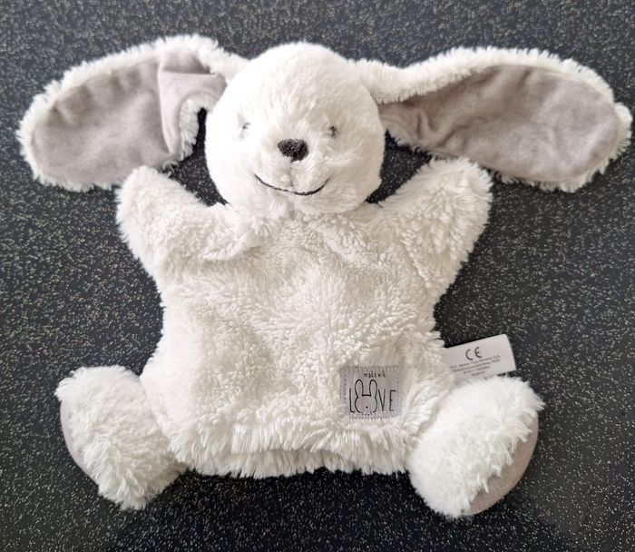 MARIONNETTE LAPIN BLEU -YOU MAKE ME HAPPY - SIMBA TOYS