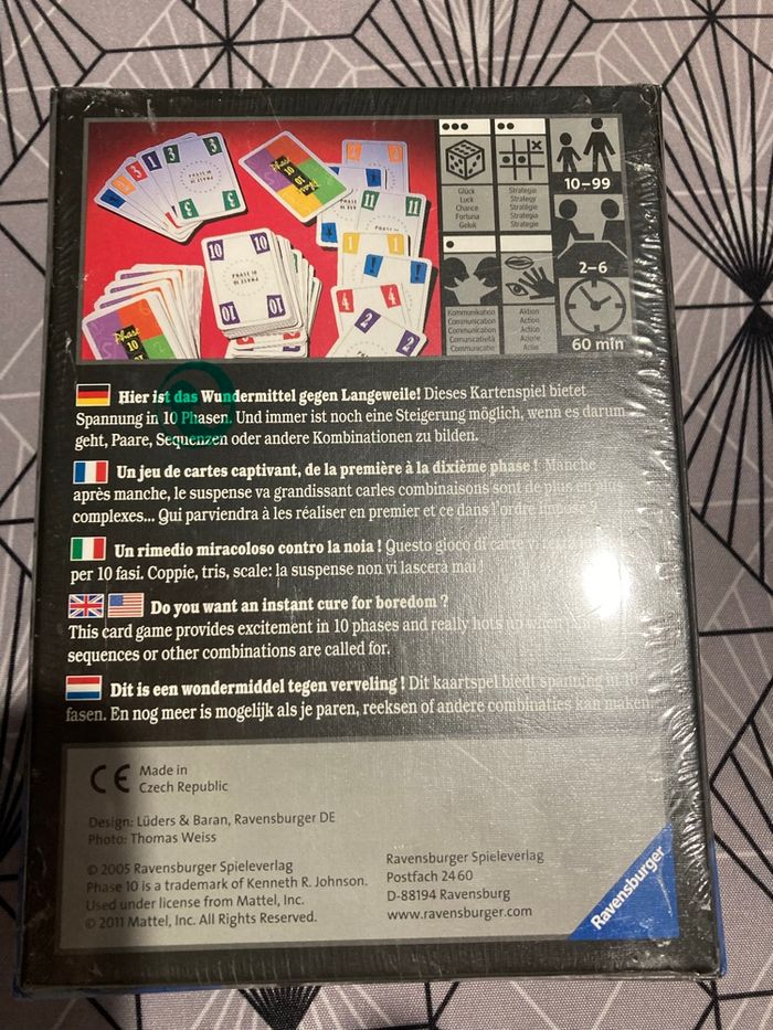 Phase 10 sous blister - photo numéro 3