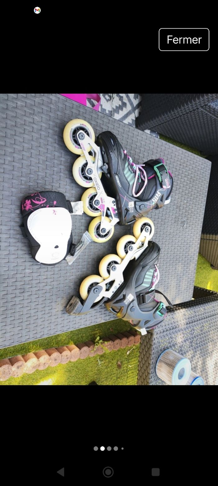 Rollers Oxelo 32 35 - photo numéro 2