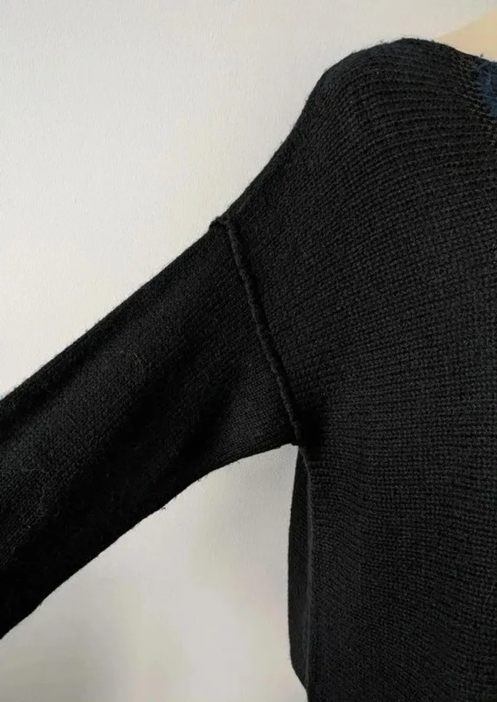 Pull en alpaga laine - Sarah Pacini - taille unique - photo numéro 4