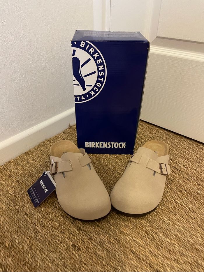 Birkenstock Boston taille 37 beige claire - photo numéro 10