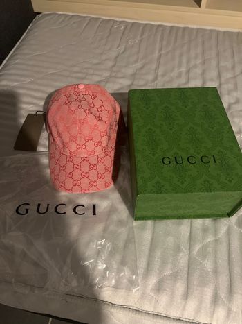 Casquette Gucci rose