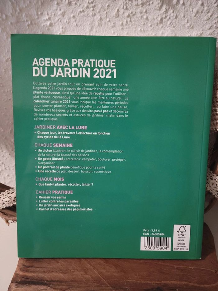 Livre pratique "Agenda pratique du jardin 2021" - photo numéro 8