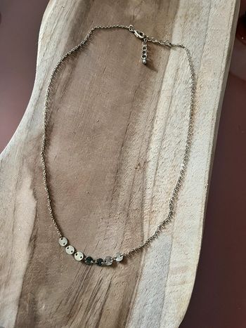 Collier doré pampilles