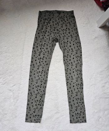 Legging leopard kaki