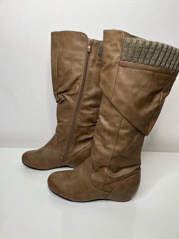 Bottes marrons/taupes pointure 38