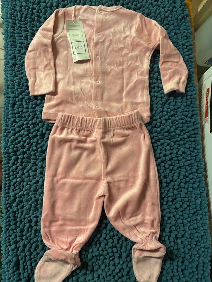 Pyjama grenouillère 2 pièces Orchestra - ne u f - photo numéro 4