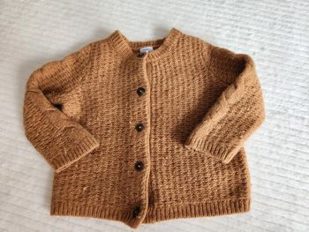 Gilet cardigan en laine