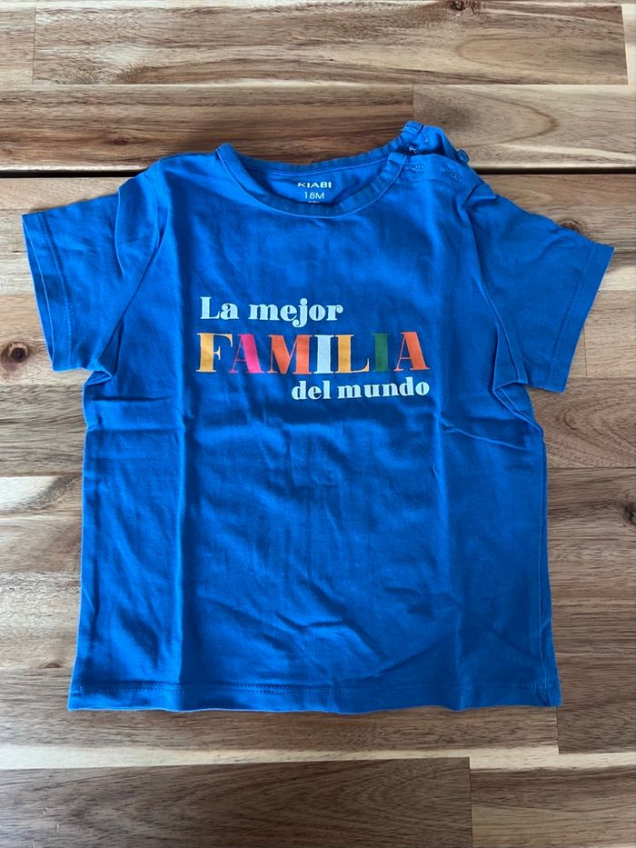 T-shirt MC Kiabi 18 mois - photo numéro 2