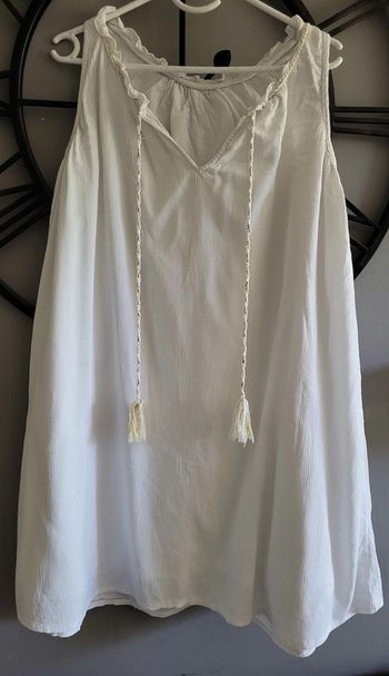 Robe blanche Promod 36/38