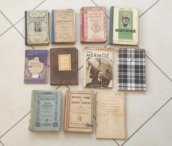 Lot livres anciens