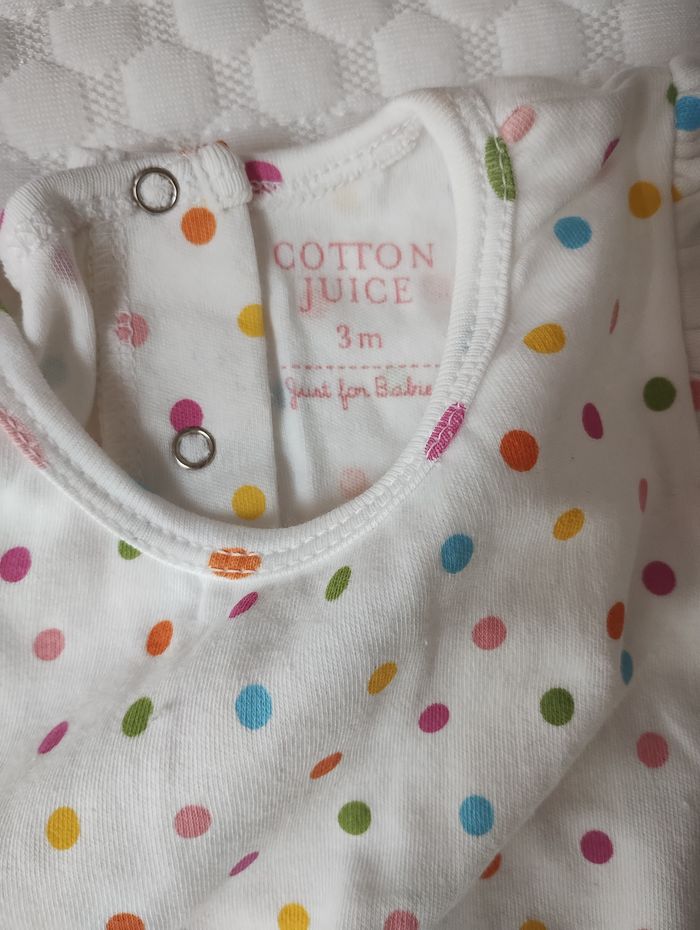 Grenouillère bébé Cotton Juice - photo numéro 2