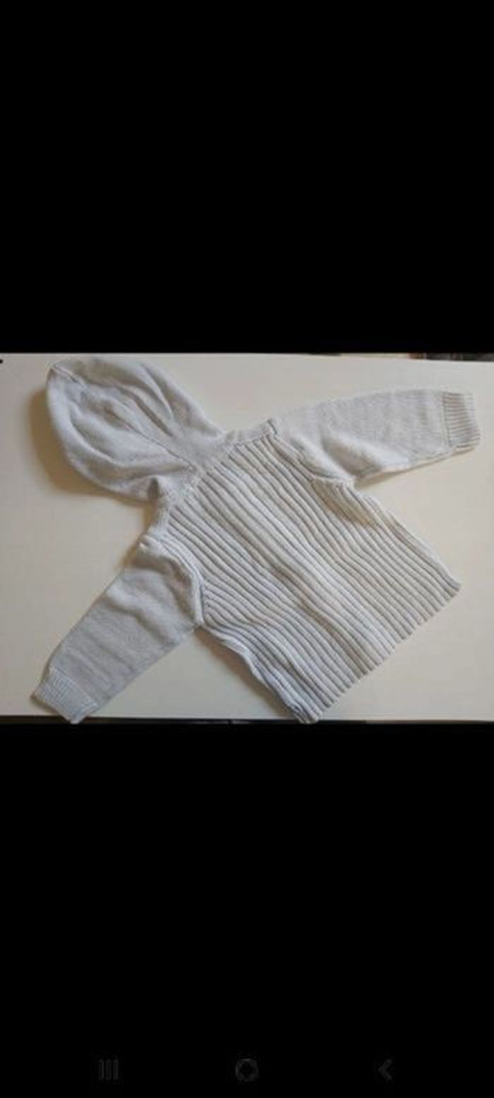 Gilet à capuche 12 mois - photo numéro 2