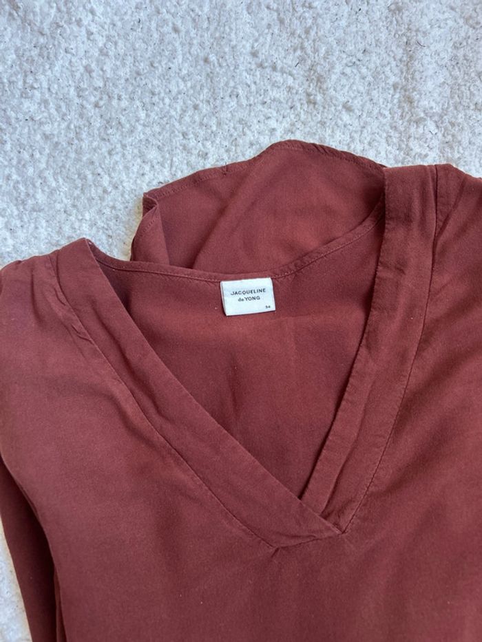 Blouse col V - photo numéro 2
