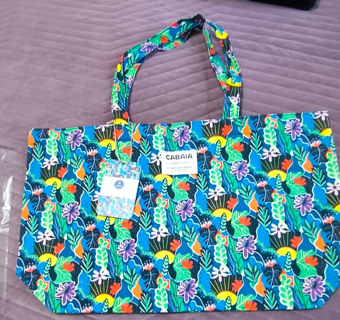 Tote bag cabaia anniversaire  neuf