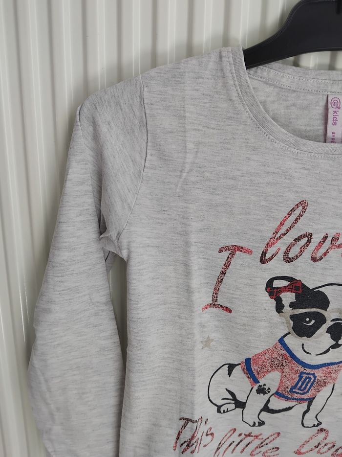 T shirt manches longues fille 6 ans - photo numéro 3