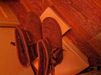 Bottine fourrure chaude grise