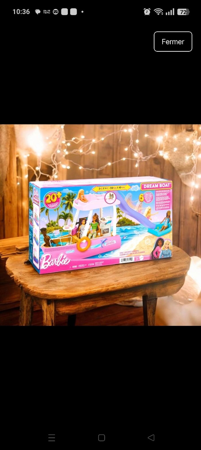 Barbie bateau de rêve