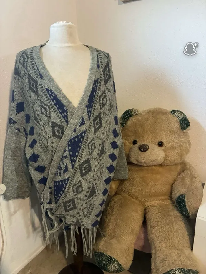 Veste poncho