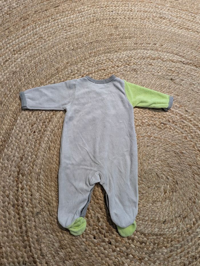Lot de 4 pyjamas en velours – 3 mois (60cm) - photo numéro 3