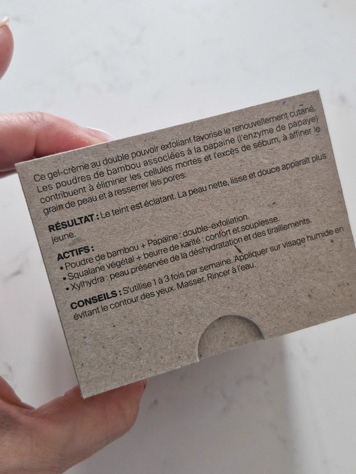 myBlend gel crème exfoliant visage - photo numéro 4