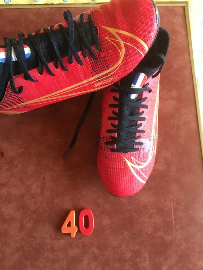 Chaussures Foot Nike Mercurial - 40 - photo numéro 2