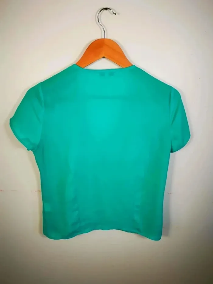 C34 blouse menthe Best mountain S - photo numéro 2