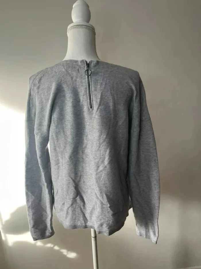 Pull d'hiver gris - Taille 42 - photo numéro 6